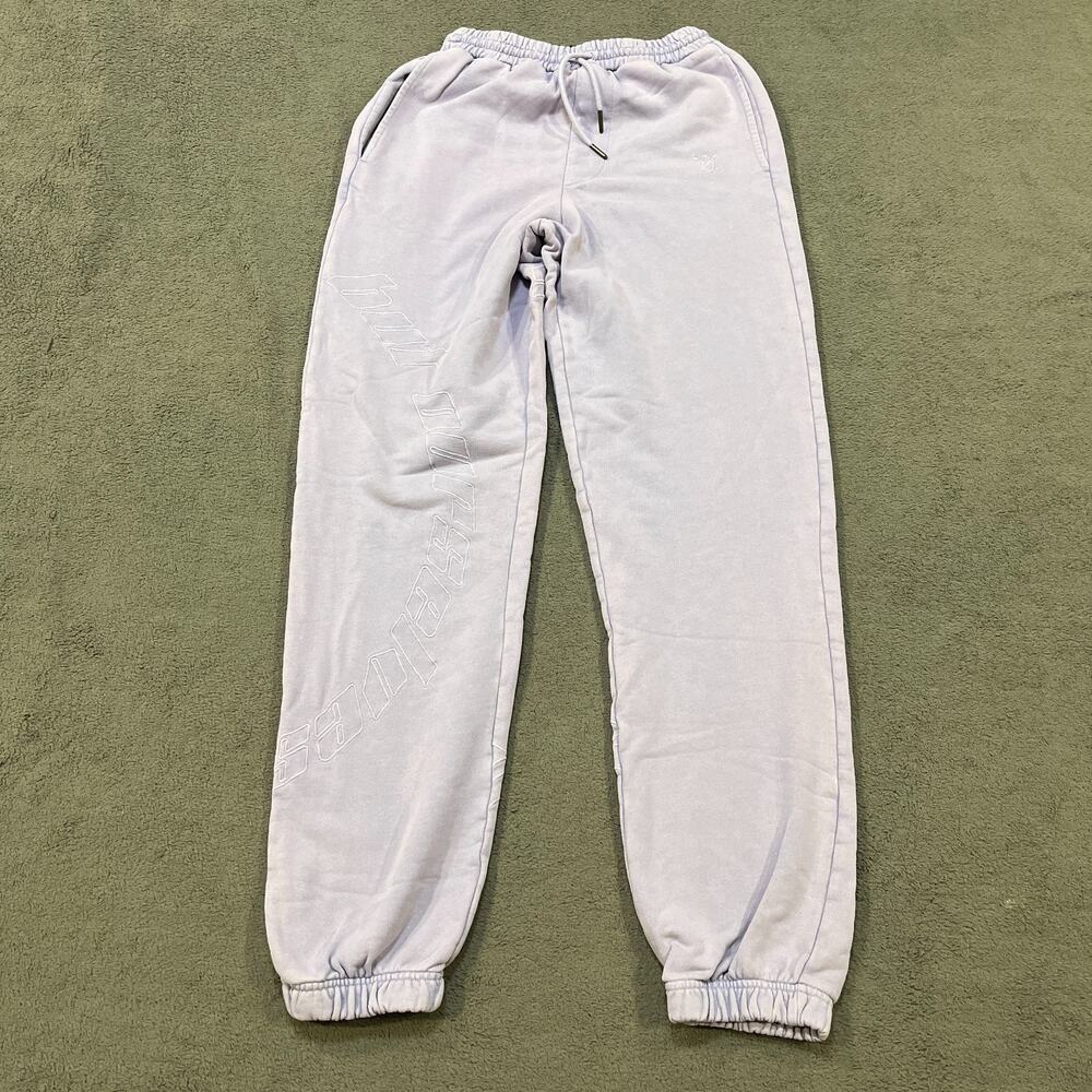 Daily Paper Jacaranda Purple Embroidered Kacid Sweatpants Women's Size XS NWT